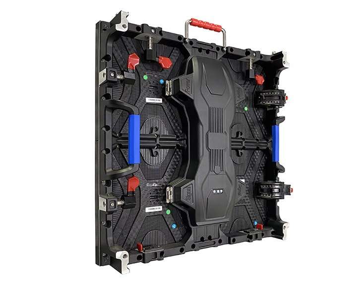 P2.9 outdoor rental led display 500x500mm side