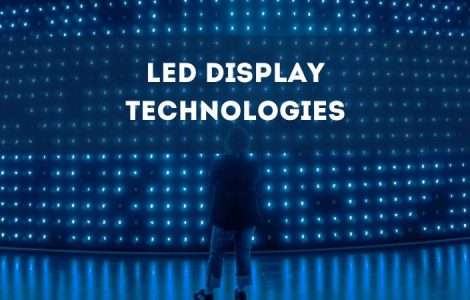 Blog banner for LED display technologies