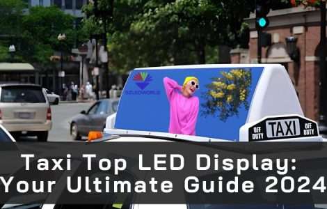 blog banner for taxi top LED display