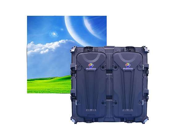 P5 outdoor fixed 960x960mm cabinets front and back