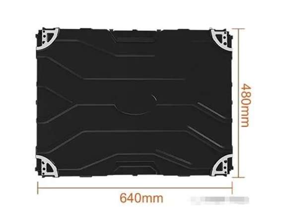 P5 indoor fixed led display back