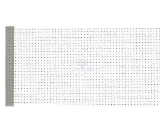 transparent led display film front