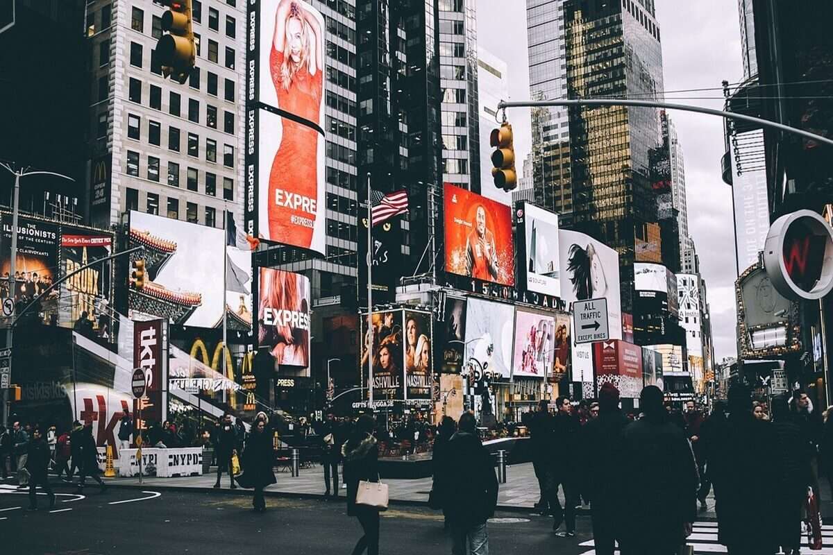 Outdoor LED Screens in the city