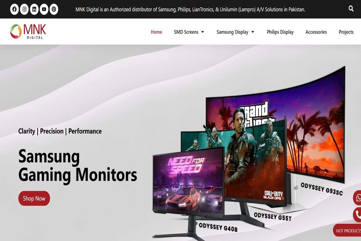 MNK Digital Website