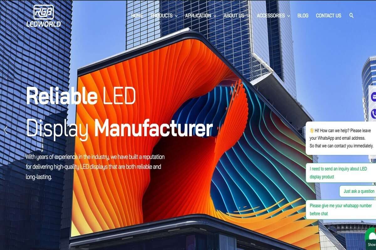 RGBLEDWORLD Website