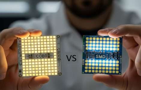 COB LED Vs SMD LED - Featured