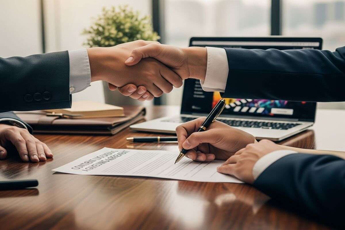 Licensing Movies for Public Use - Handshake