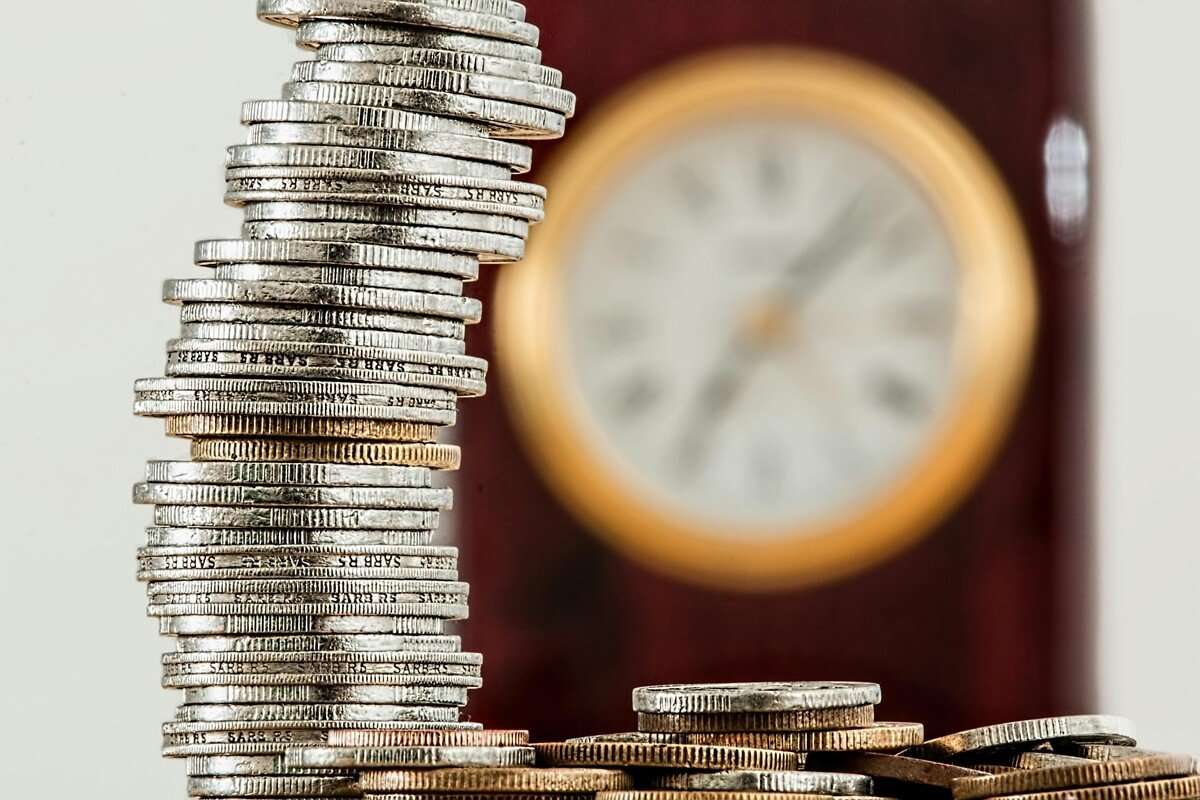 Stacked Coins