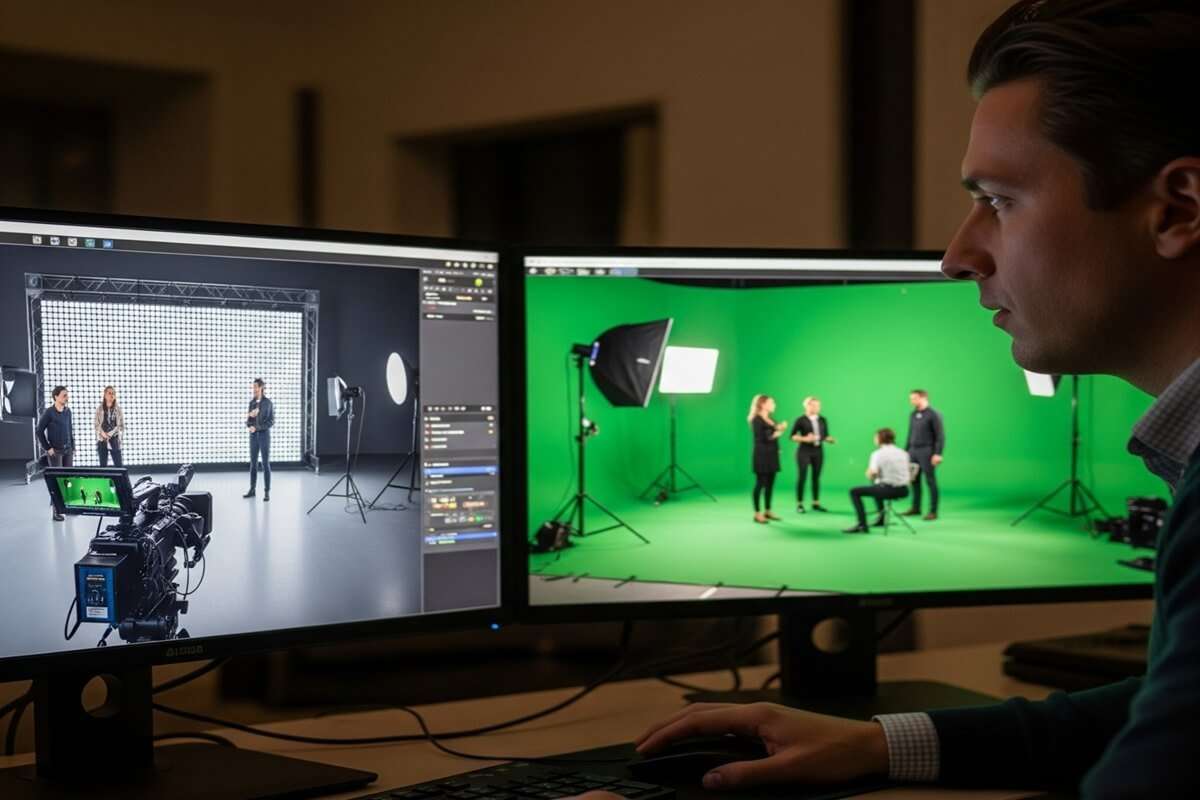 Virtual Production Vs Green Screen