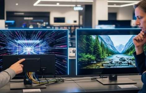 Wired Vs Wireless LED Display - Featured
