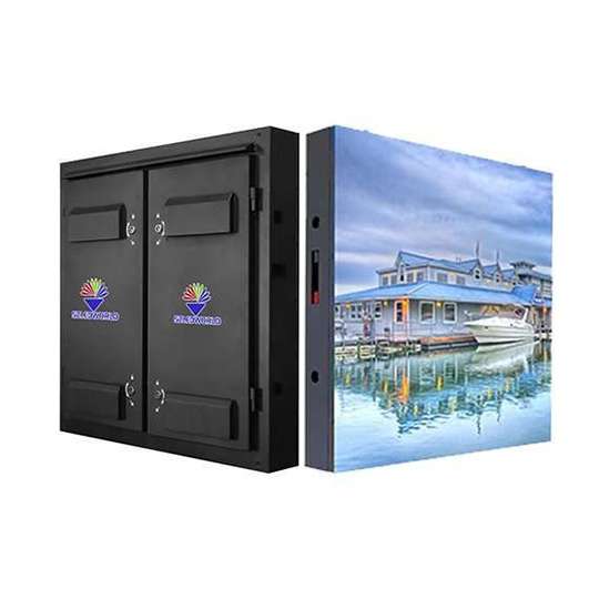 LFO outdoor fixed led display back and front